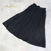 社交ダンス 衣装 CHARM BERRY TIC チャームベリーチック スカート レッスンウェア ブラック系 無地 シンプル 練習 レッスン 黒 プリーツ ひらひら 上品 かわいい ダンス衣装 イベント ステージ パーティー おしゃれ レディース