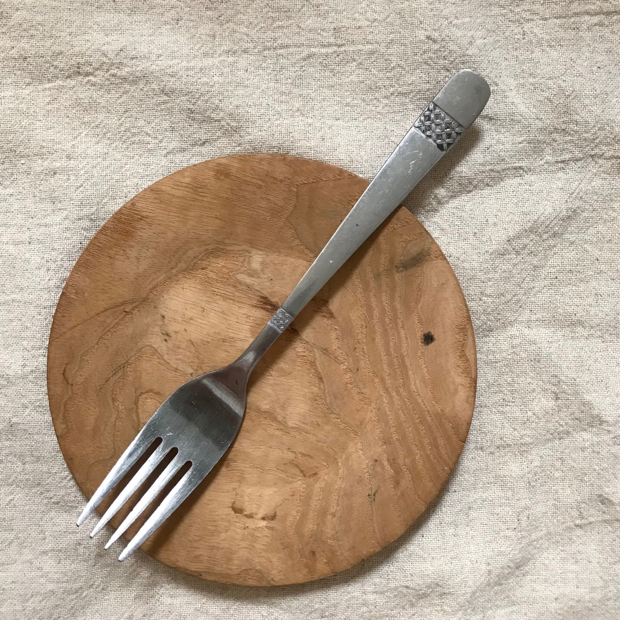 ステンレスのフォーク1