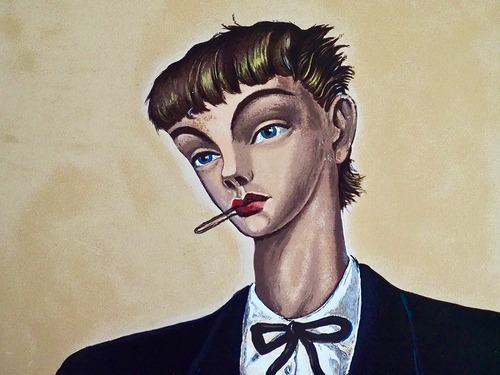 金子國義　『 ヘアピン 』