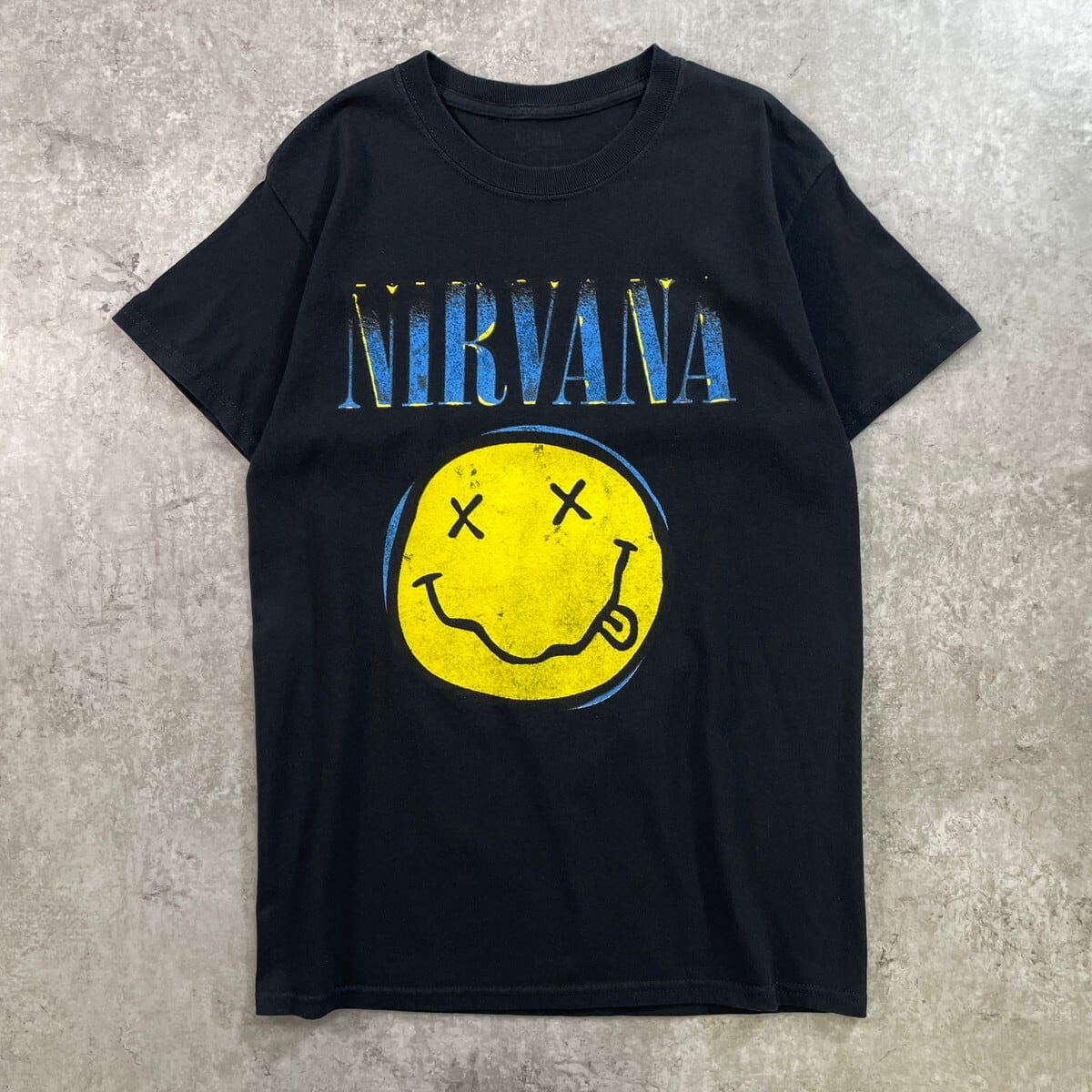 NIRVANA ニルヴァーナ スマイル バンドTシャツ メンズS 古着 アメカジ