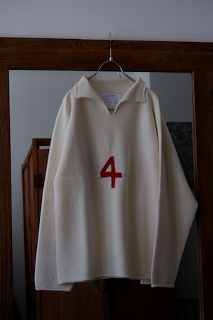A MACHINE Minimum Conditions Sweater (Raw white)