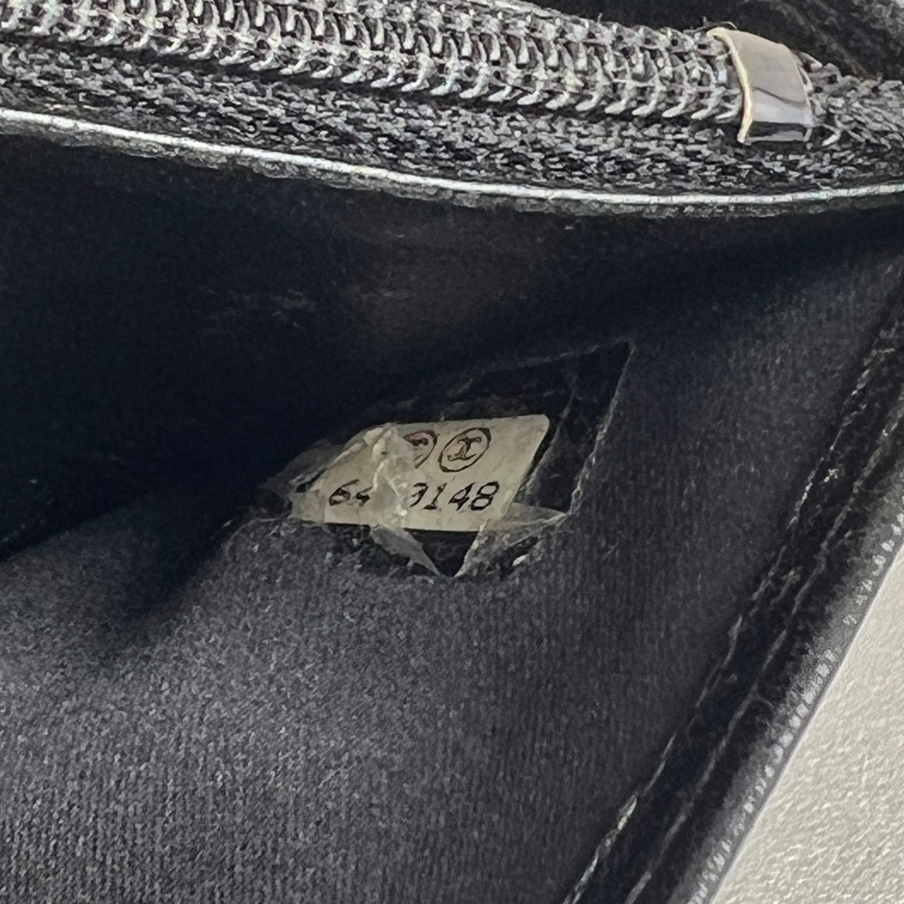 CHANEL シャネル ニュートラベルライン ココマーク キャンバス 長財布 ブラック A-10144