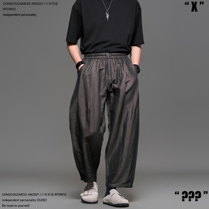 RFDRFD 26SS ワイドストレート リネンパンツ