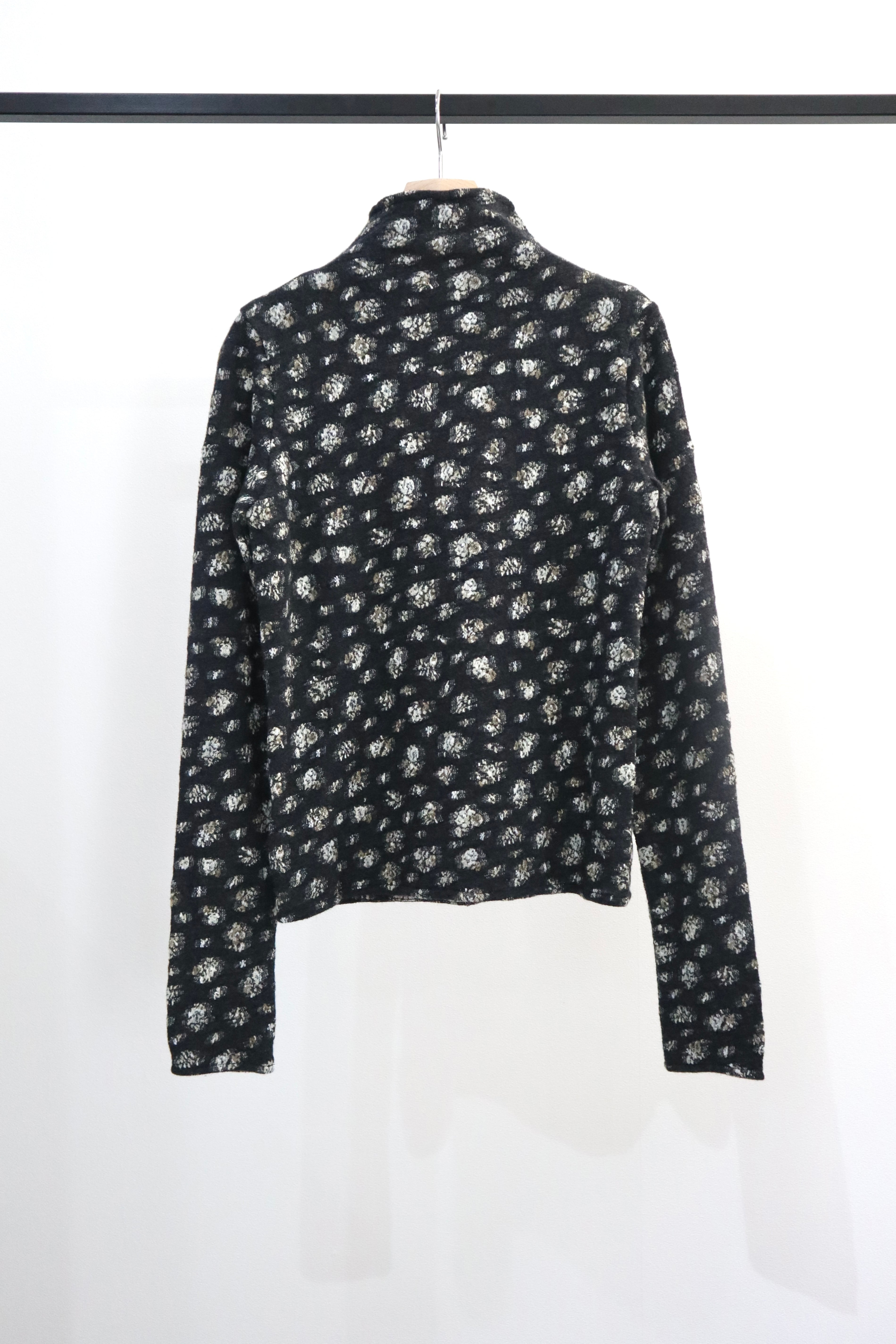 ERiKOKATORi】flower wool high neck top | TOLMA.