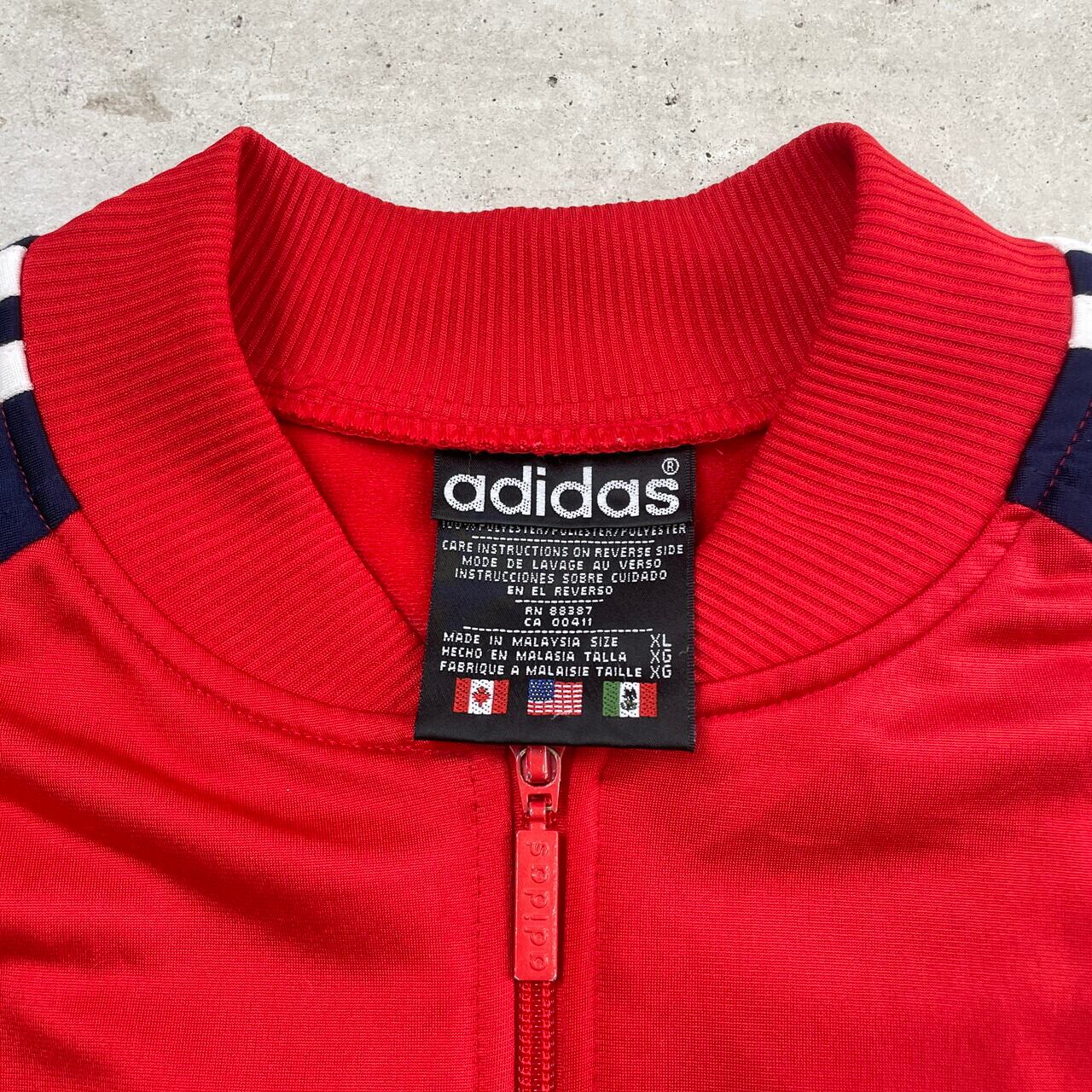 80年代 adidas アディダス トラックジャケット ジャージ ブルゾン