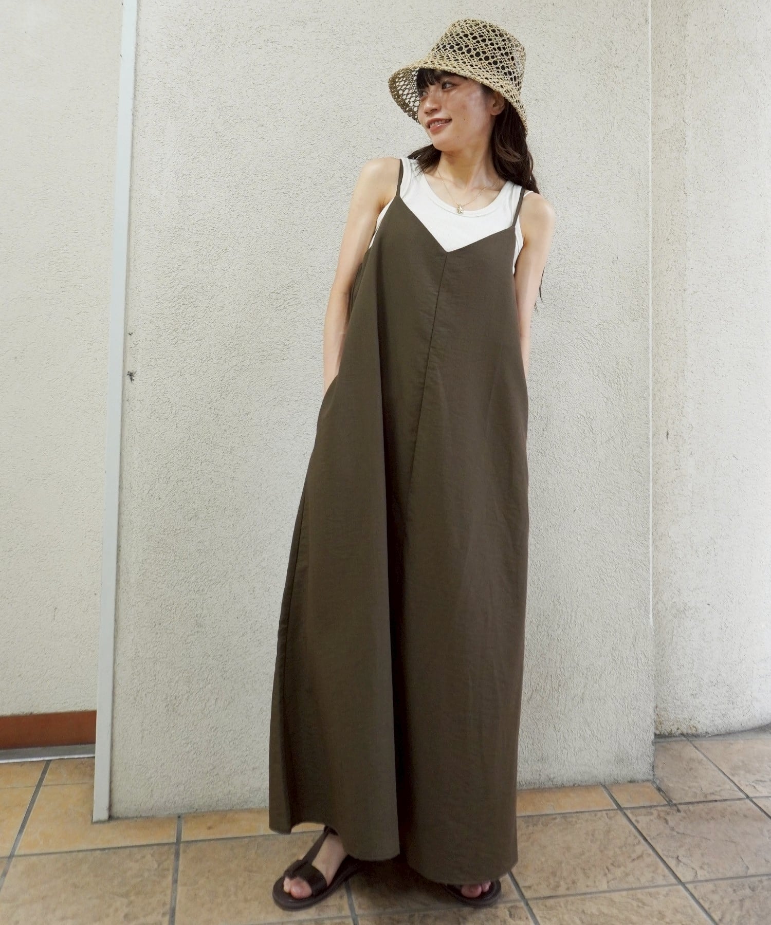 スリア　カミーユキャミ 2wayキャミワンピース 5672499 (0331) | gossara(ゴサラ)