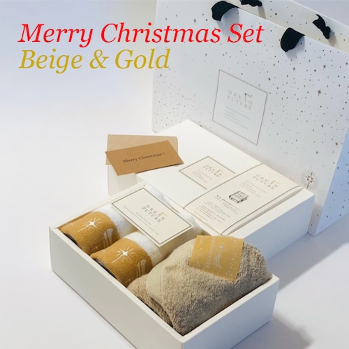Merry Chrismas 限定Set Beige & Gold　