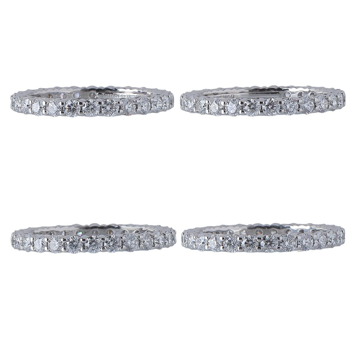 新品仕上げ】 ティファニー セッティング エタニティ プラチナ 10号