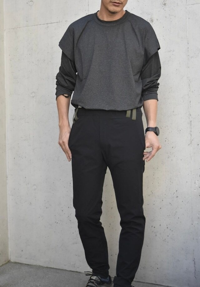 ＜BUDO＞CROSS AIR STRETCH PANTS