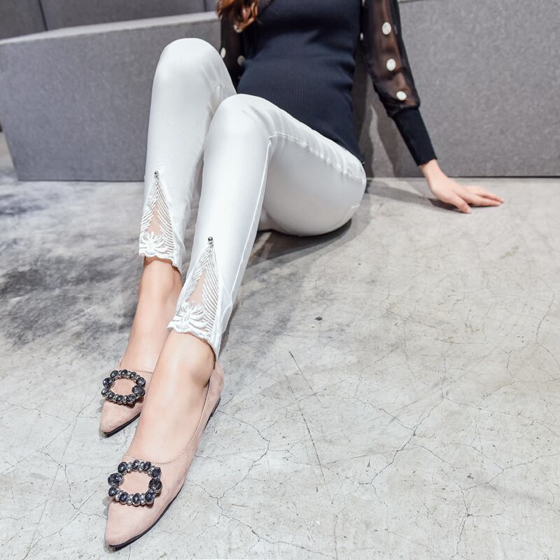 【新作】【送料無料】 891＃スキニーマタニティパンツ弾性ウエストベリーペンシルパンツ服妊娠中の女性2018春スリム妊娠レギンス エラスティック 伸縮 スプリング 春物 AL expec362446904282