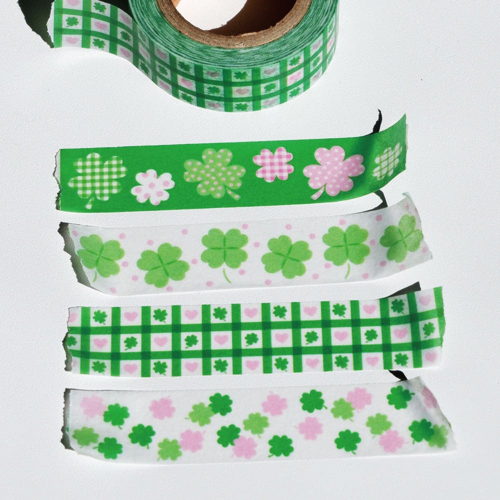 fruit fries】マスキングテープ Lucky Patterns | 韓国文具・雑貨