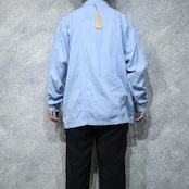 cuba long sleeve shirt aqua
