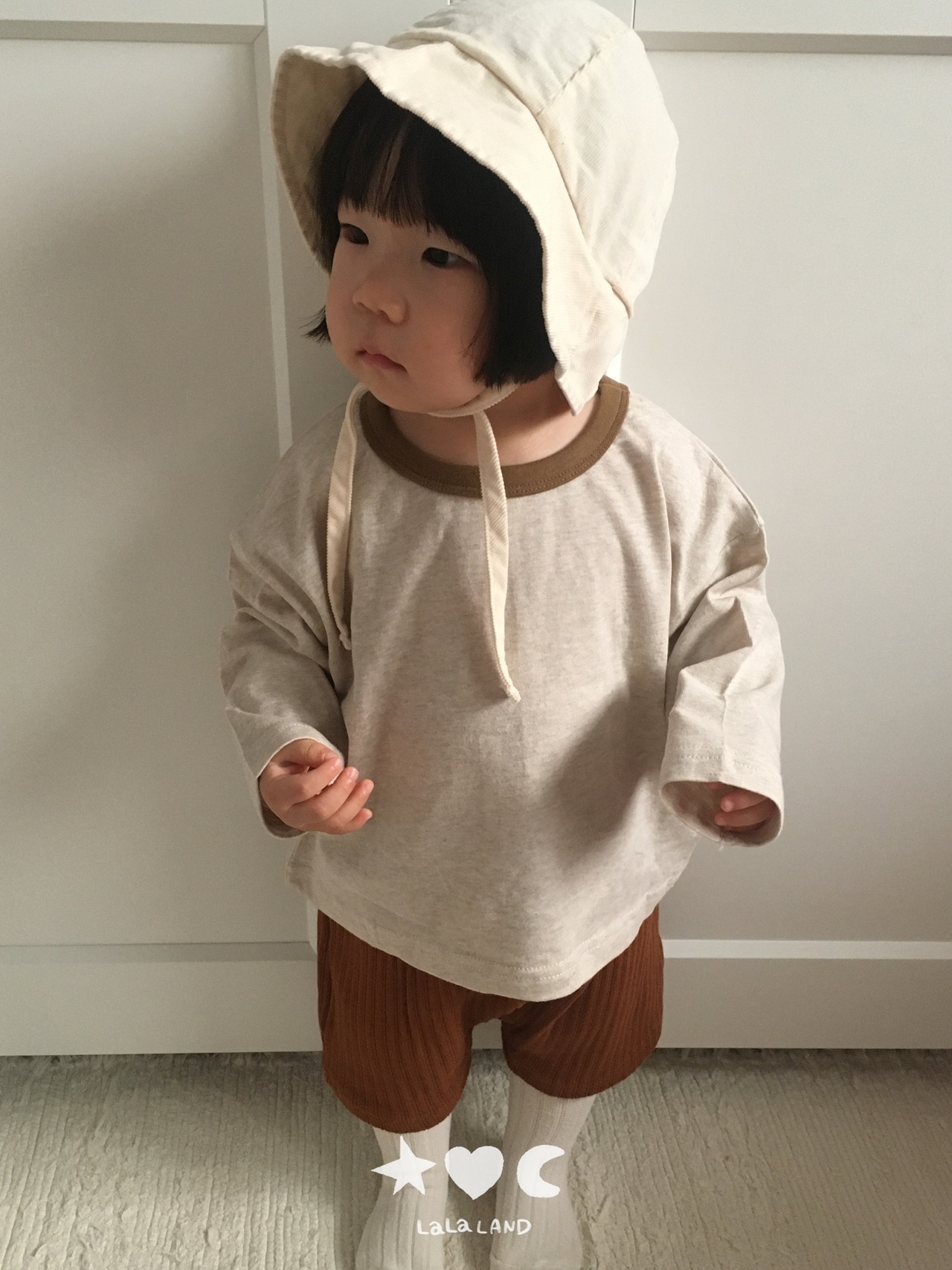 韓国子供服 / LALALAND / 26Autumn / ベベ ベニス セット / 秋服 / ベビー *6M~18M*