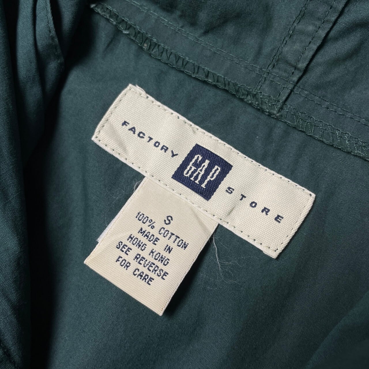 90年代 OLD GAP オールドギャップ コットンアノラックパーカー メンズ