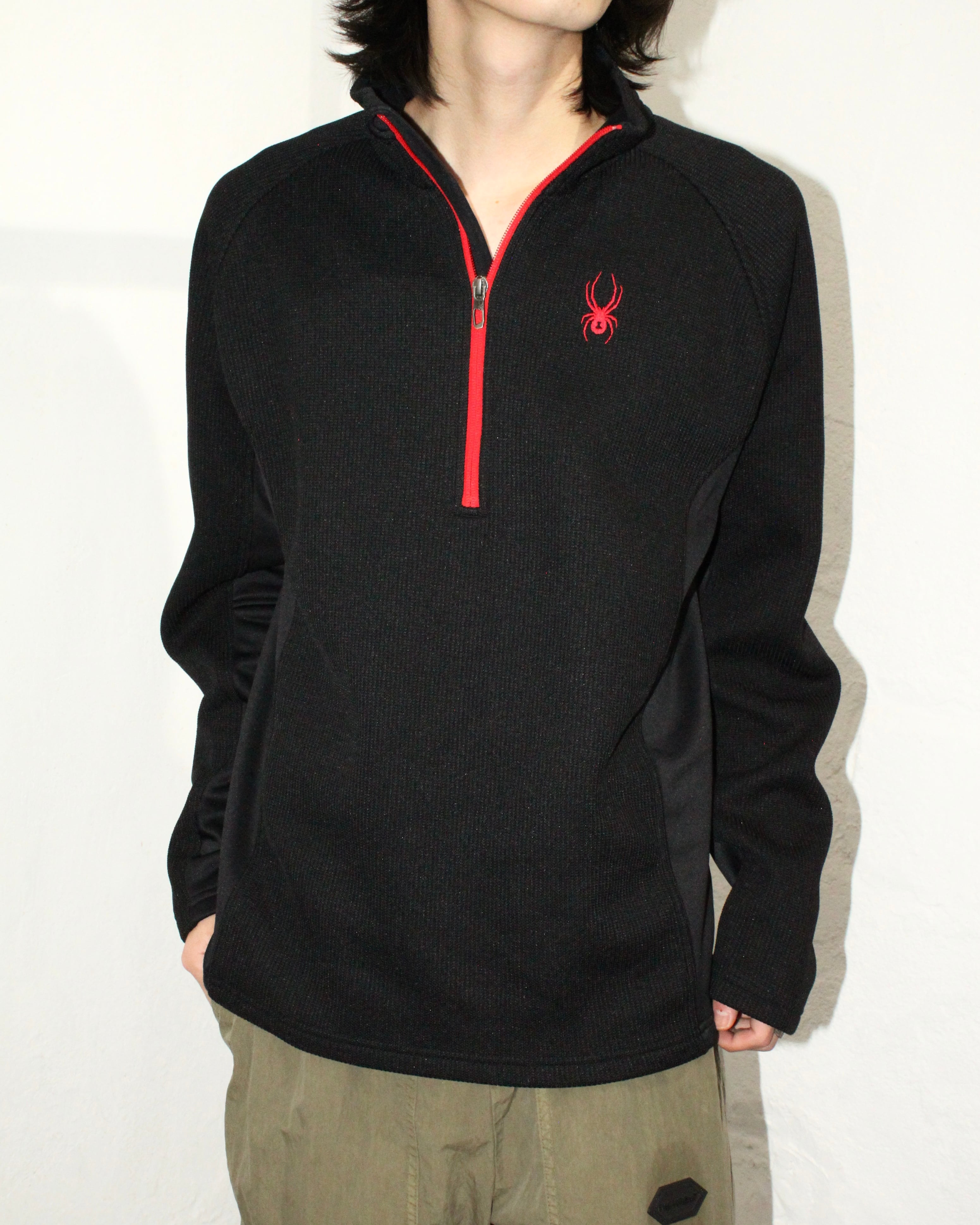 18AW SPYDER Half-zip Sweat Shirt