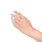 トリートブルーダイヤモンド エタニティリング pt900 / 0.480ct