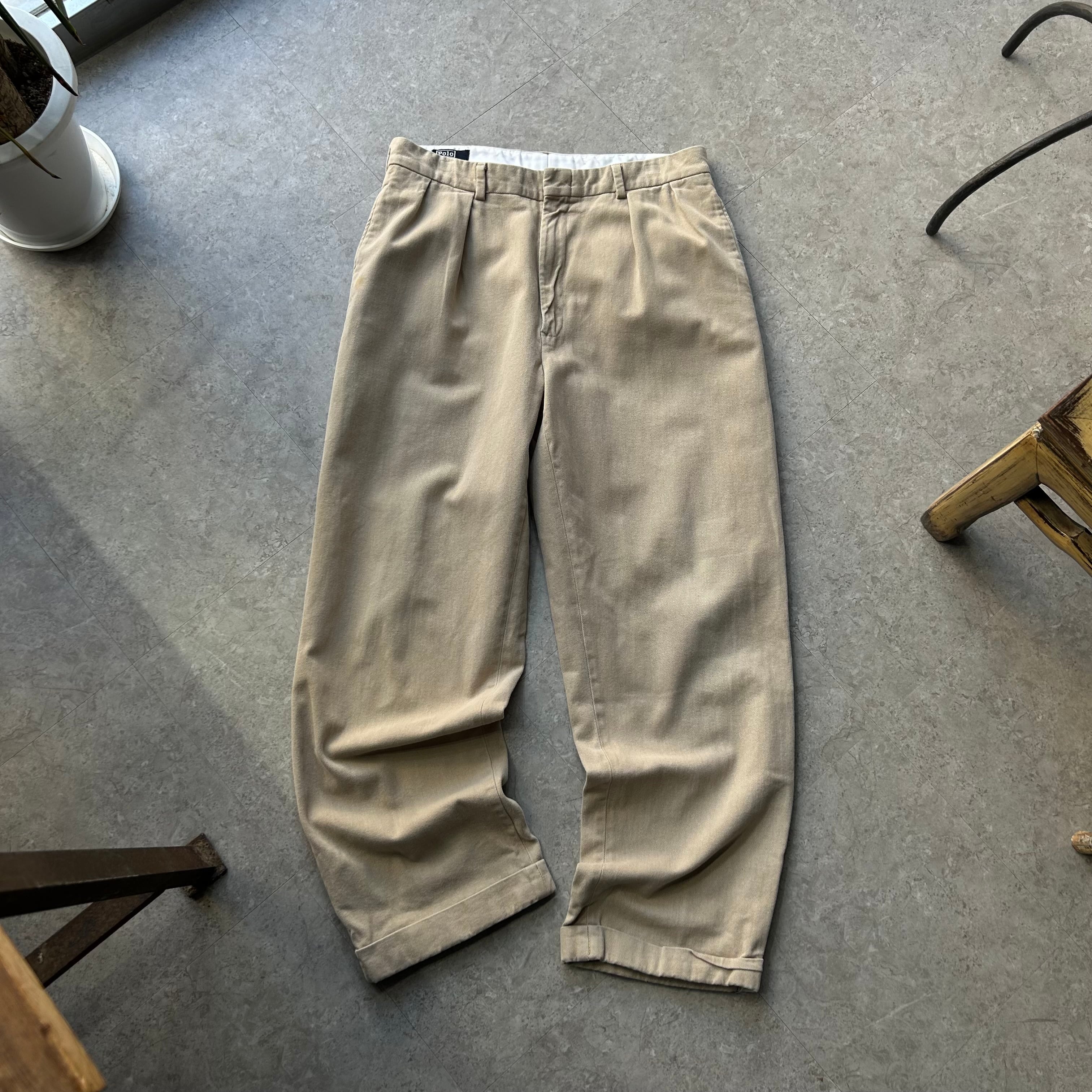 Polo Ralph Lauren 2tuck chino pants【仙台店】 | What'z up