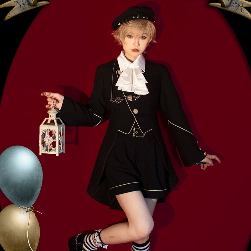王子系ロリィタ 3点セット スーツ 双子コーデ 舞台向け｜WithU
