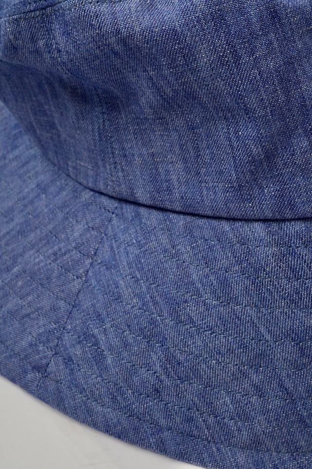 HAVERSACK /  Linen Denim Bucket Hat