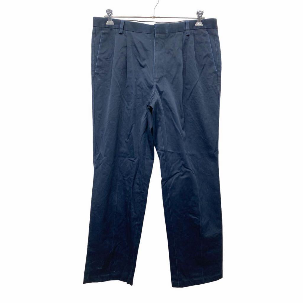 DOCKERS チノパン W38 ドッカーズ ビッグサイズ ネイビー コットン