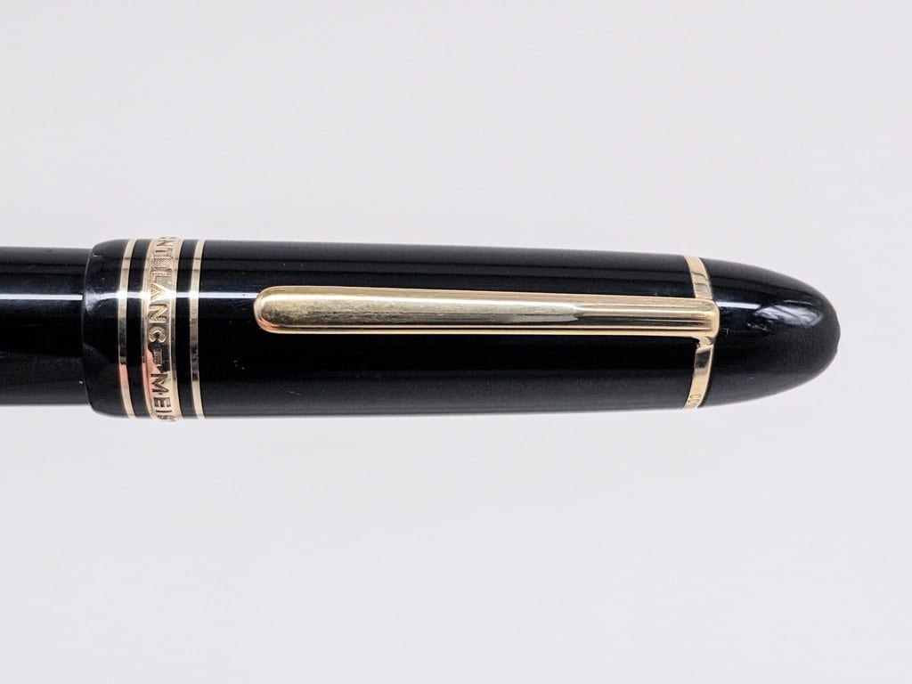【傑作】モンブラン　マイスターシュテュック149 3帯18K F 90s モンブラン マイスターシュテュック 149 MONTBLANC