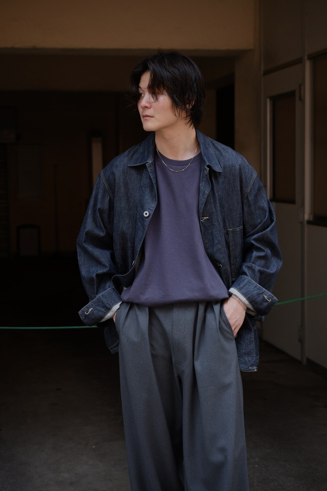 BATONER / MERIYASU T-SHIRT (NAVY)