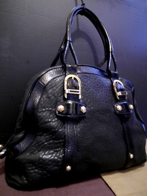 レア22万◆BALLY バリー ユニセックス A4対応ビジネス可 レザー トート ハンド バッグ 黒◆ 重厚感がありビジネスにも大活躍の大型バッグ♪