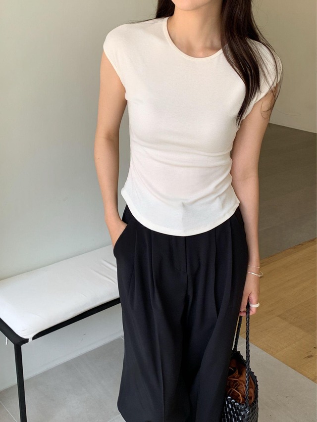 Cap Sleeve Slim Top