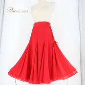 社交ダンス 衣装 スタンダード スカート レッスンウェア レディース レッド系 Fantasy ファンタジー 赤 無地 練習着 編み上げ フォーマル スカート 衣装 ゆらめく 赤色 ダンス 衣装 日本製 フォーマルウェア 練習着 レディース スカート 大人 練習用 スカート 伸縮性 おしゃれ 編み上げデザイン ダンスレッスン 社交ダンス 女性用 スタイルアップ コーディネート セットアップ