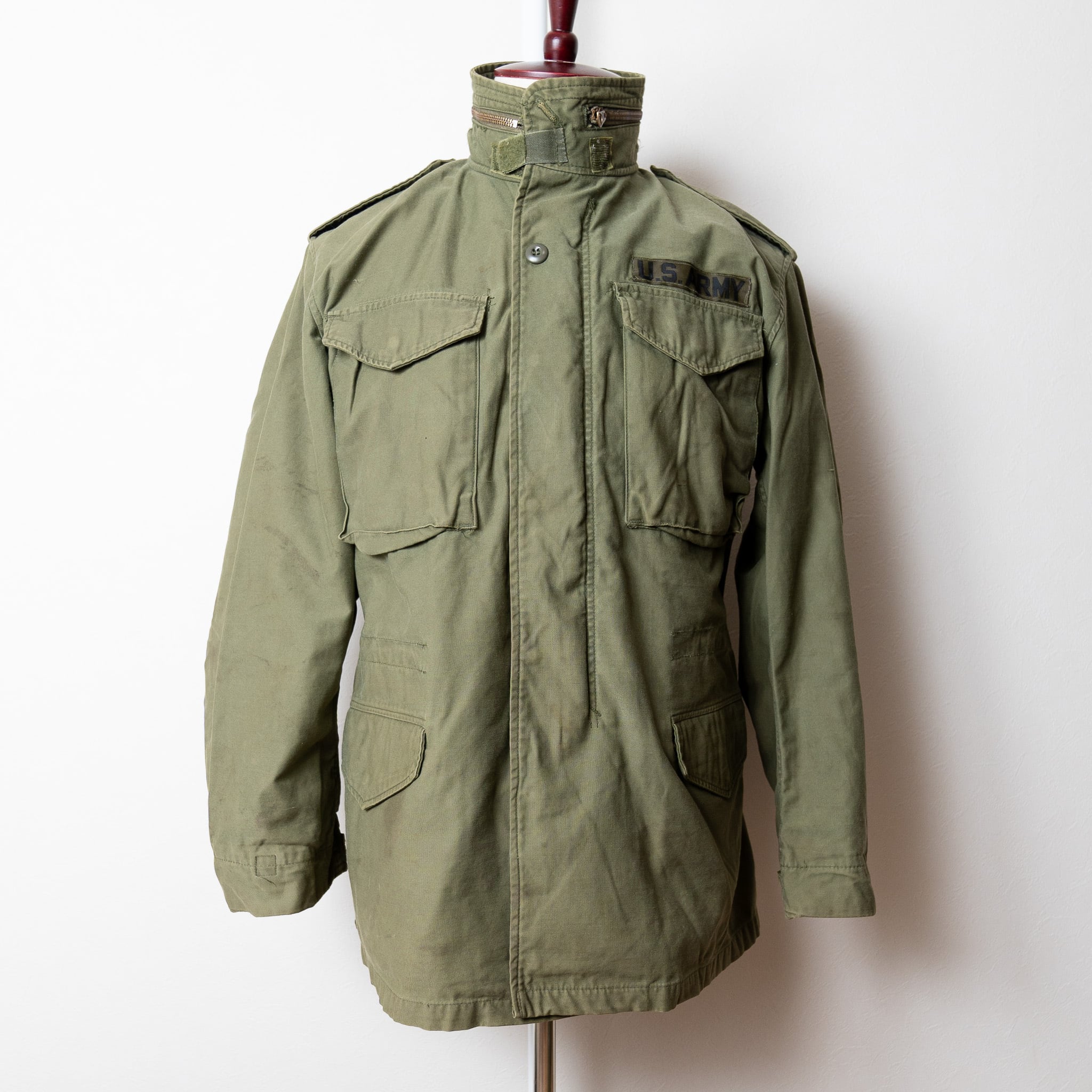 U.S.Army 80's M-65 Field Jacket 3rd Model OG-107 S-L 