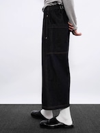 7440 37 1 Wide Cropped Denim Trousers