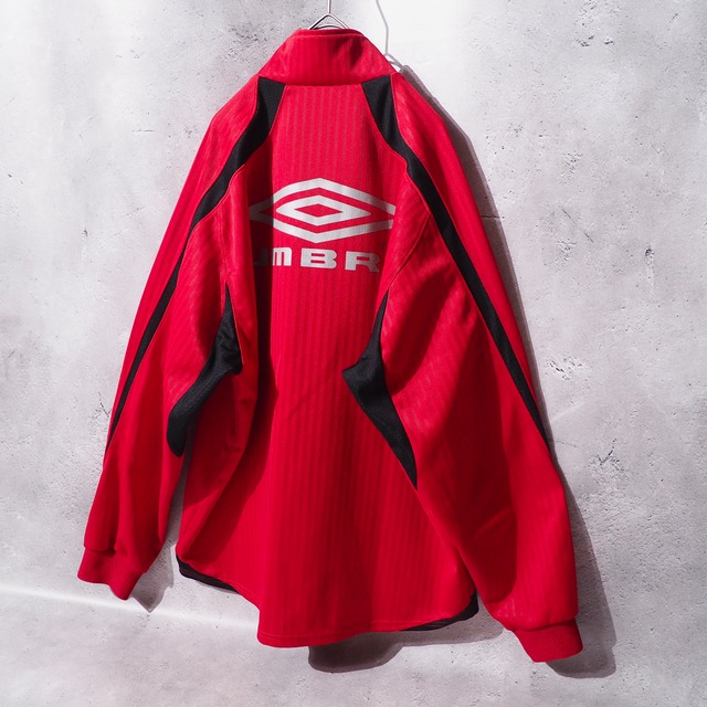 2000s " UMBRO " Beautiful Dark Red color Track jacket