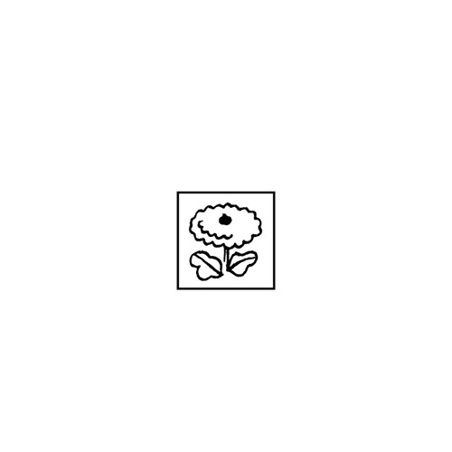 野ばら社の図案ミニはんこ・ミニミニ花｜STP-1103