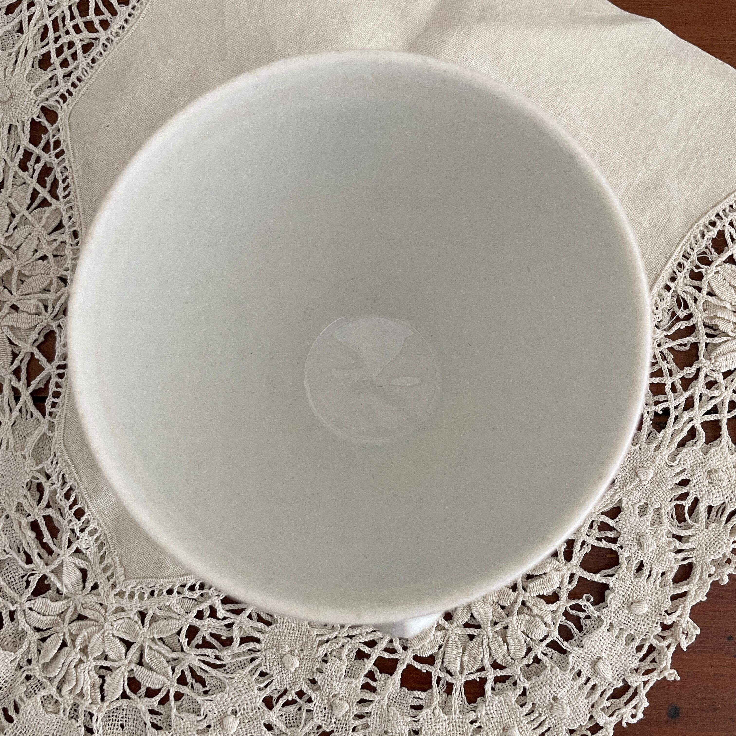 希少　御前 French Suger Pot Vieux Paris /白磁のシュガーポット19世紀後期