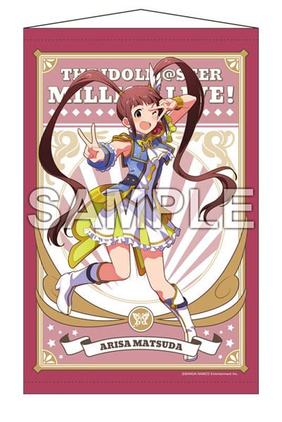 取り寄せ商品＞アイドルマスター ミリオンライブ! B2タペストリー 松田