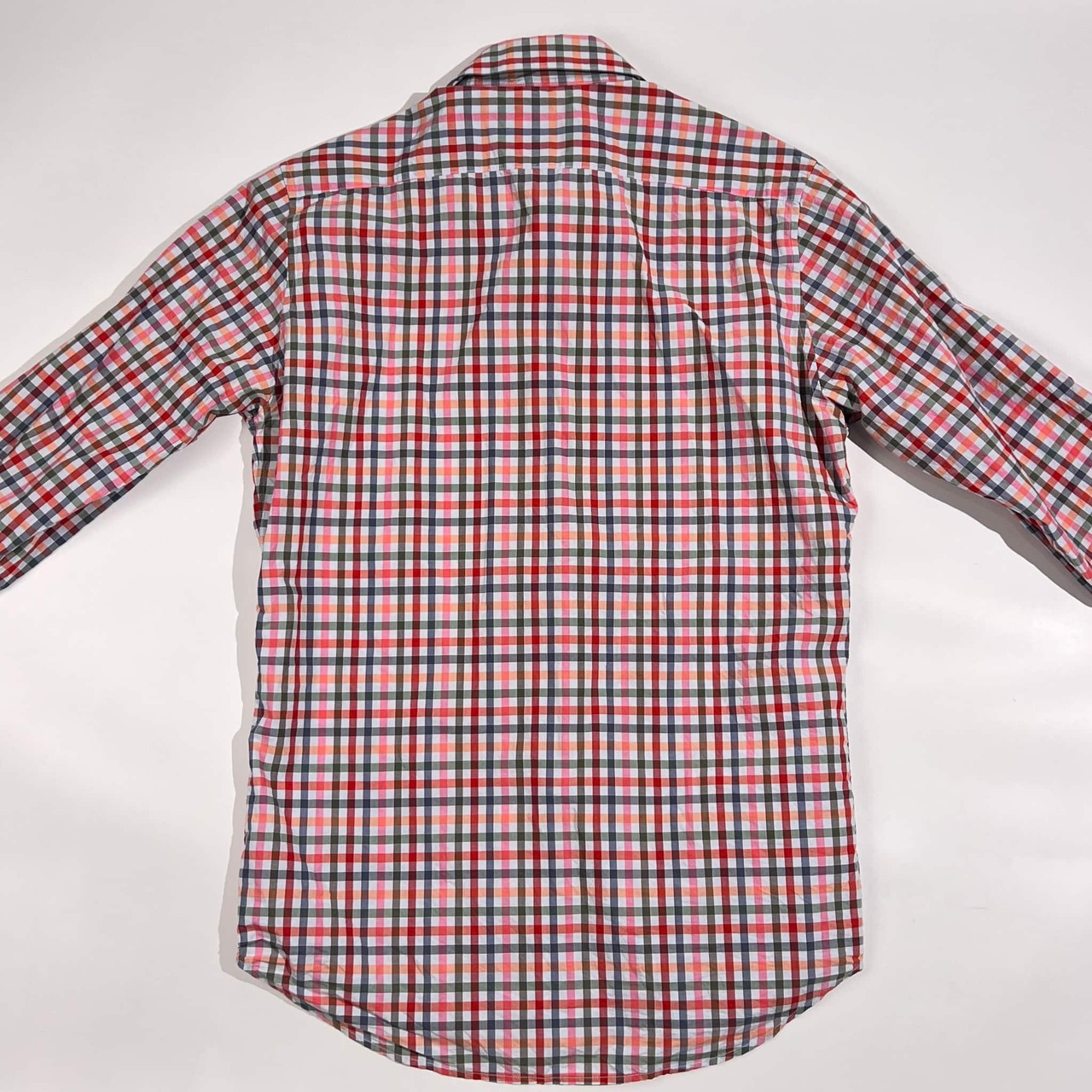 MASTER BUNNY EDITION マスターバニーエディション アルビニ生地 チェック柄 長袖シャツ 5/マルチカラー系 メンズ ゴルフ