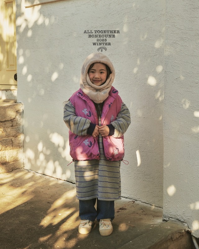 〚予約〛Flower vest <kids><Jr><mom>