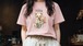 Chihuahua Flower Bouquet Vintage Tee
