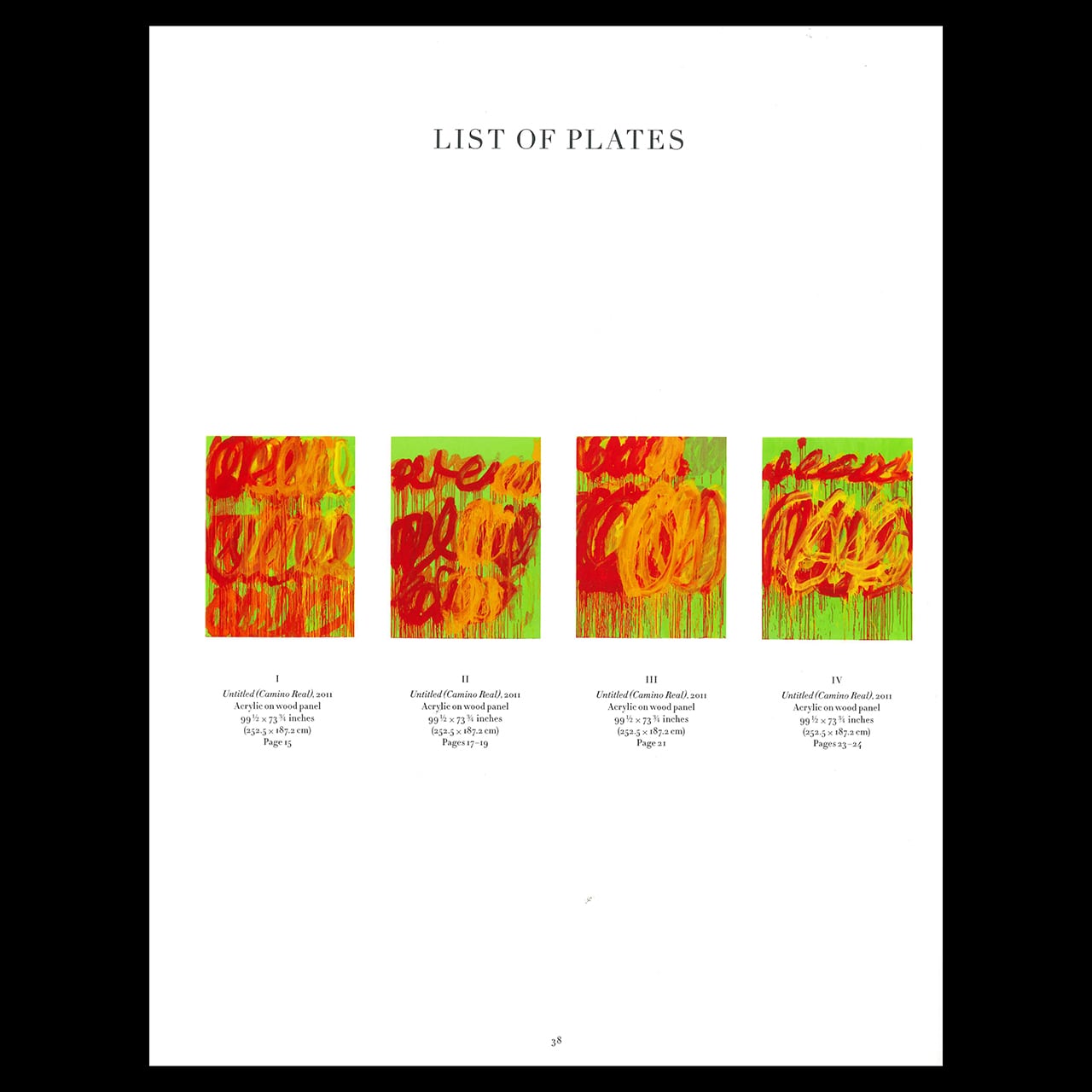 CY TWOMBLY: THE LAST PAINTINGS | ON SUNDAYS