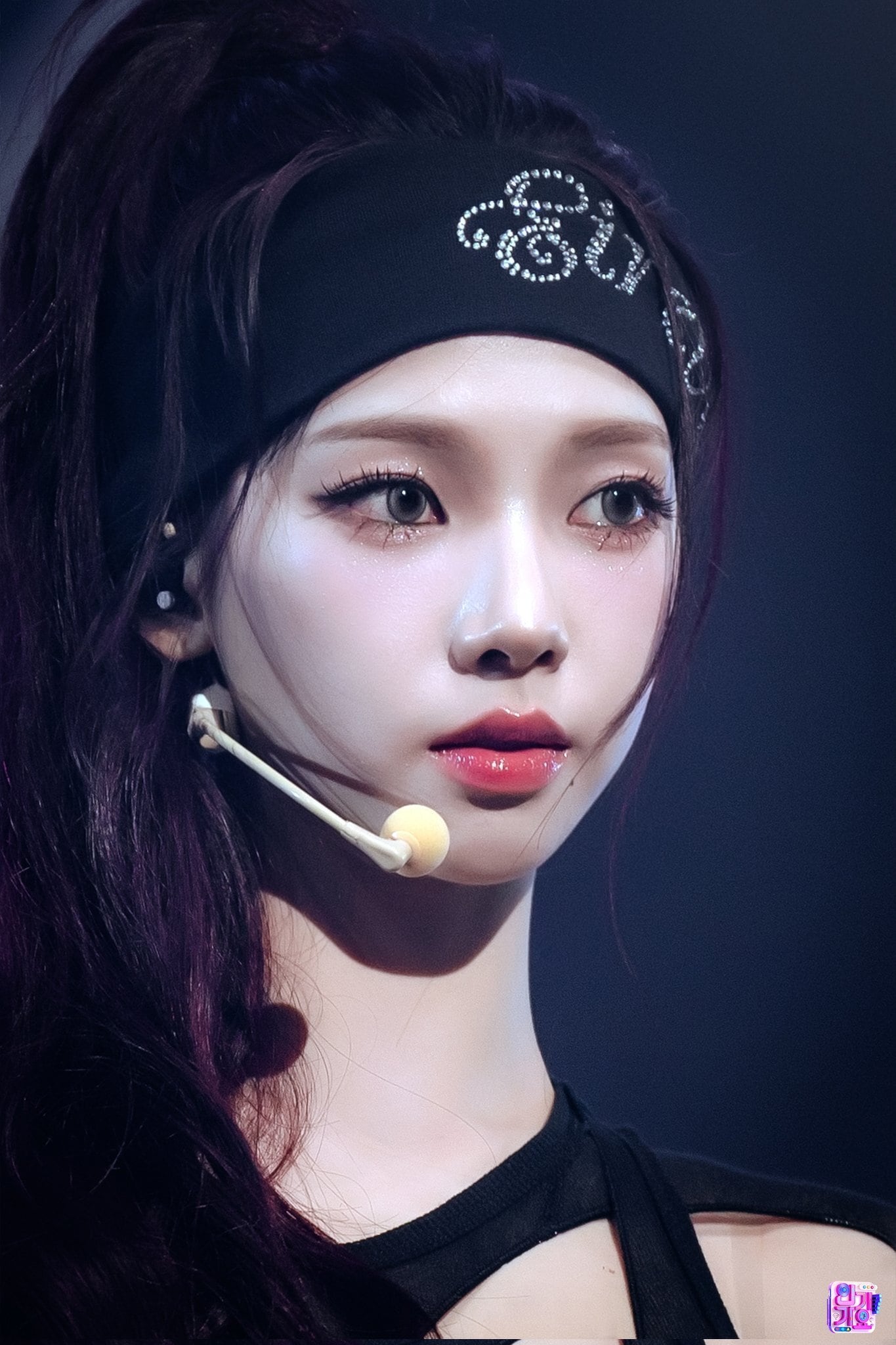 【Eireve】LETTERING HAIR BAND▲aespa着用 ☆aespa カリナ 着用!!【Eireve】LETTERING HAIR BAND (BLACK