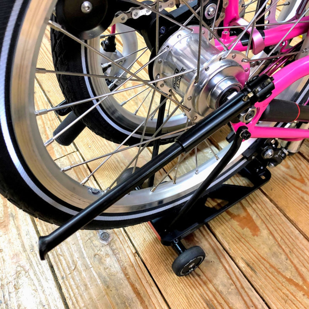 Titanium キックスタンド for BROMPTON A/C Line