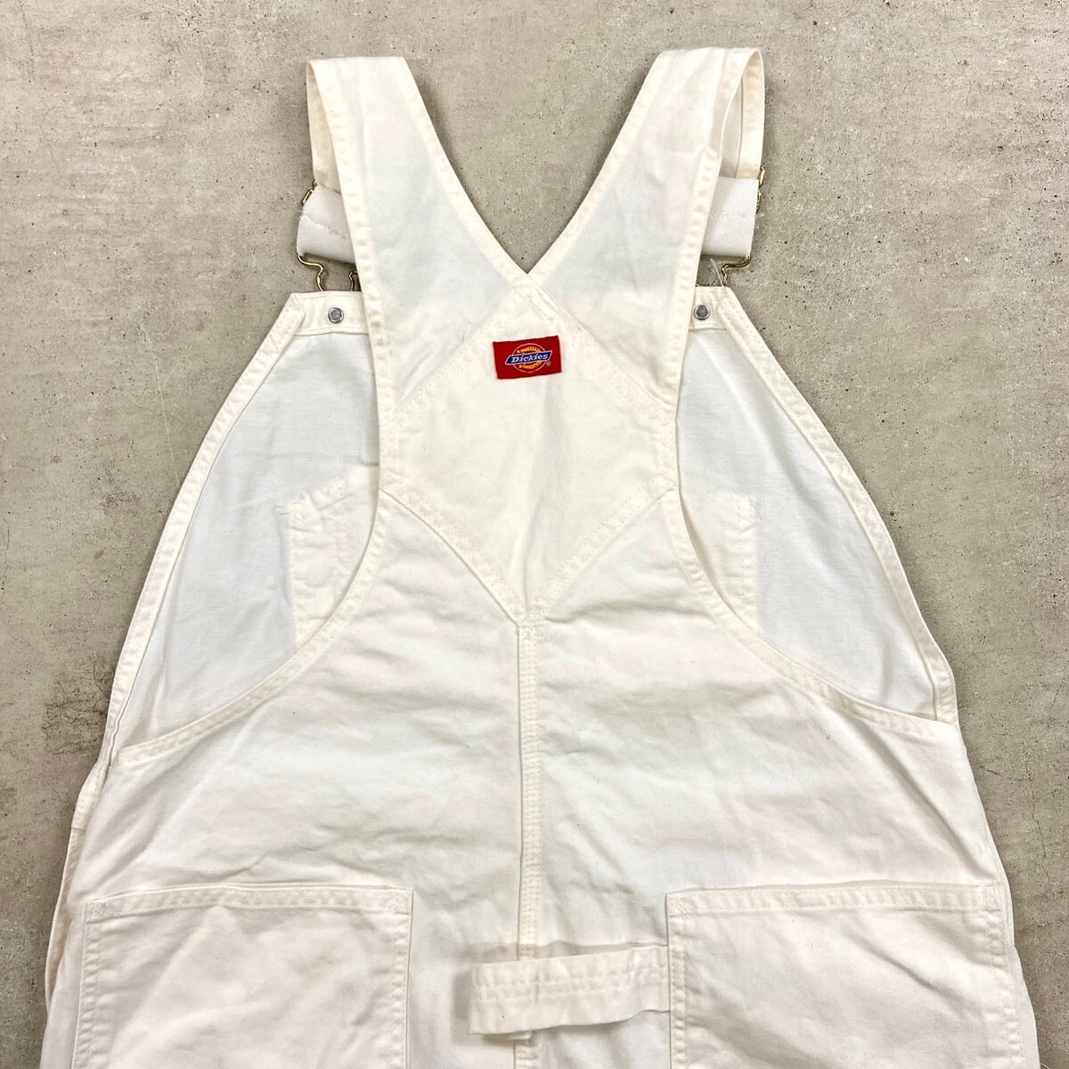 90年代 Dickies ディッキーズ オーバーオール 山ポケ メンズW39相当
