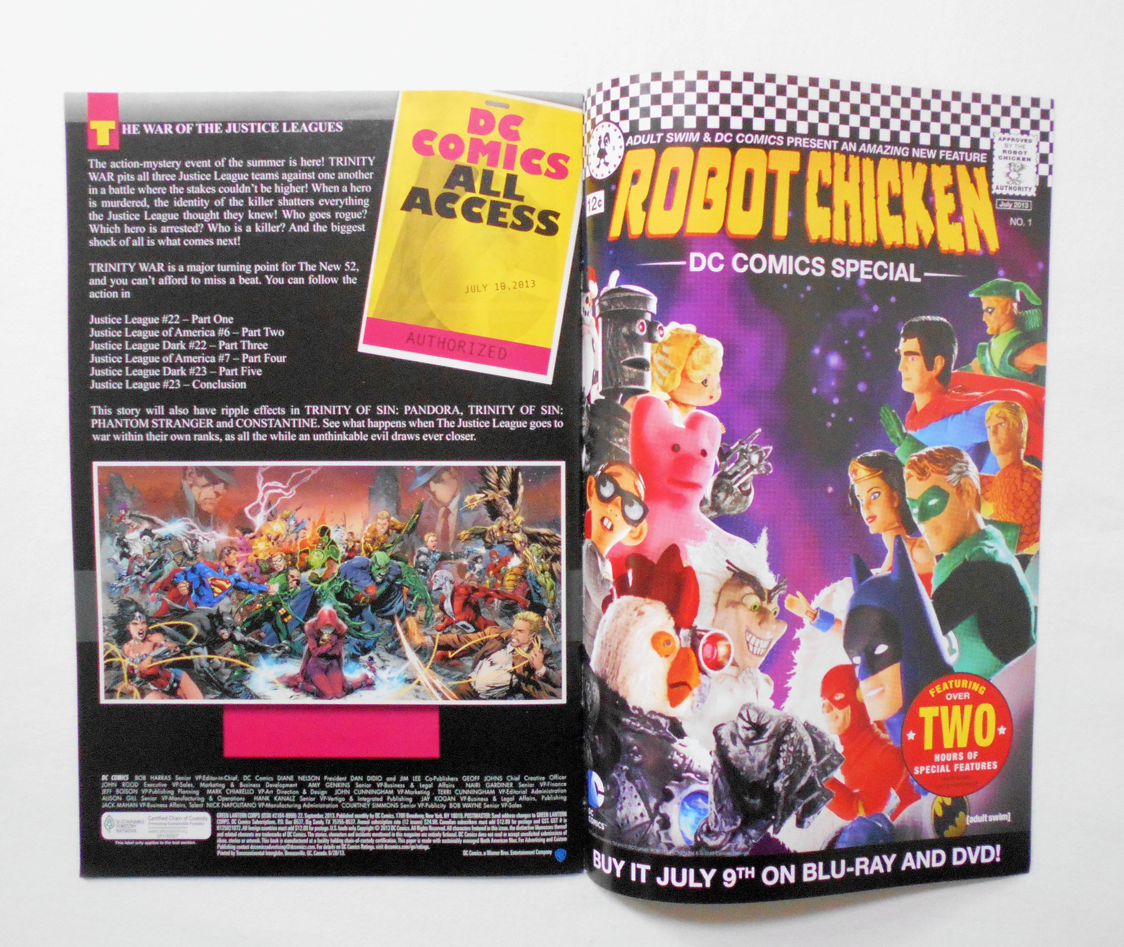 グリーンランタン・コープス GREEN LANTERN CORPS THE NEW 52!】 #22