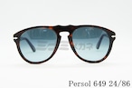 Persol サングラス 649 24/86 ティアドロップ フレーム おしゃれ 眼鏡 メガネ ペルソール 正規品