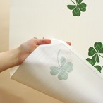 【受注生産】 のれん クローバーとてんとう虫 幅85ｘ丈150cm