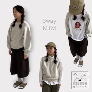 【ドレスモンスター DRESS MONSTER】3WAY MTM グレー