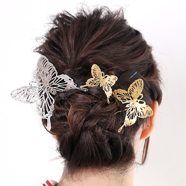 KIRIEBIJOU NEO 蝶のかんざし プラチナ大タイプ