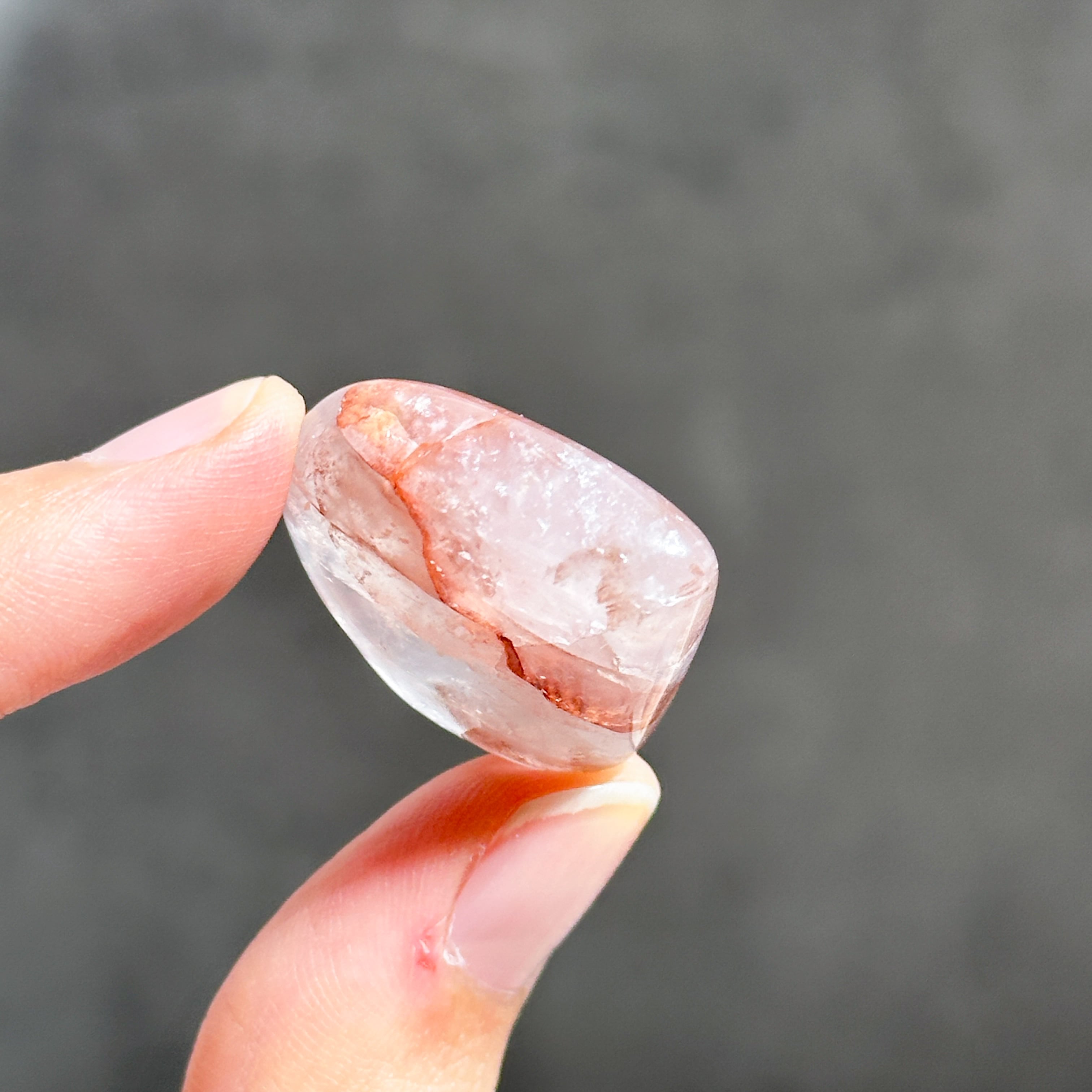 メタル系パワーストーンの亀のオルゴナイト【ヘマタイト・ローズ