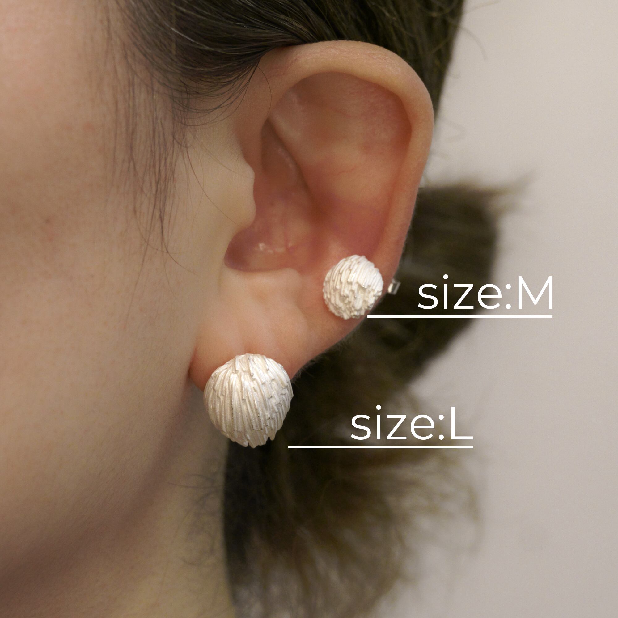 ヤマブシタケ ピアスL | GARAGE