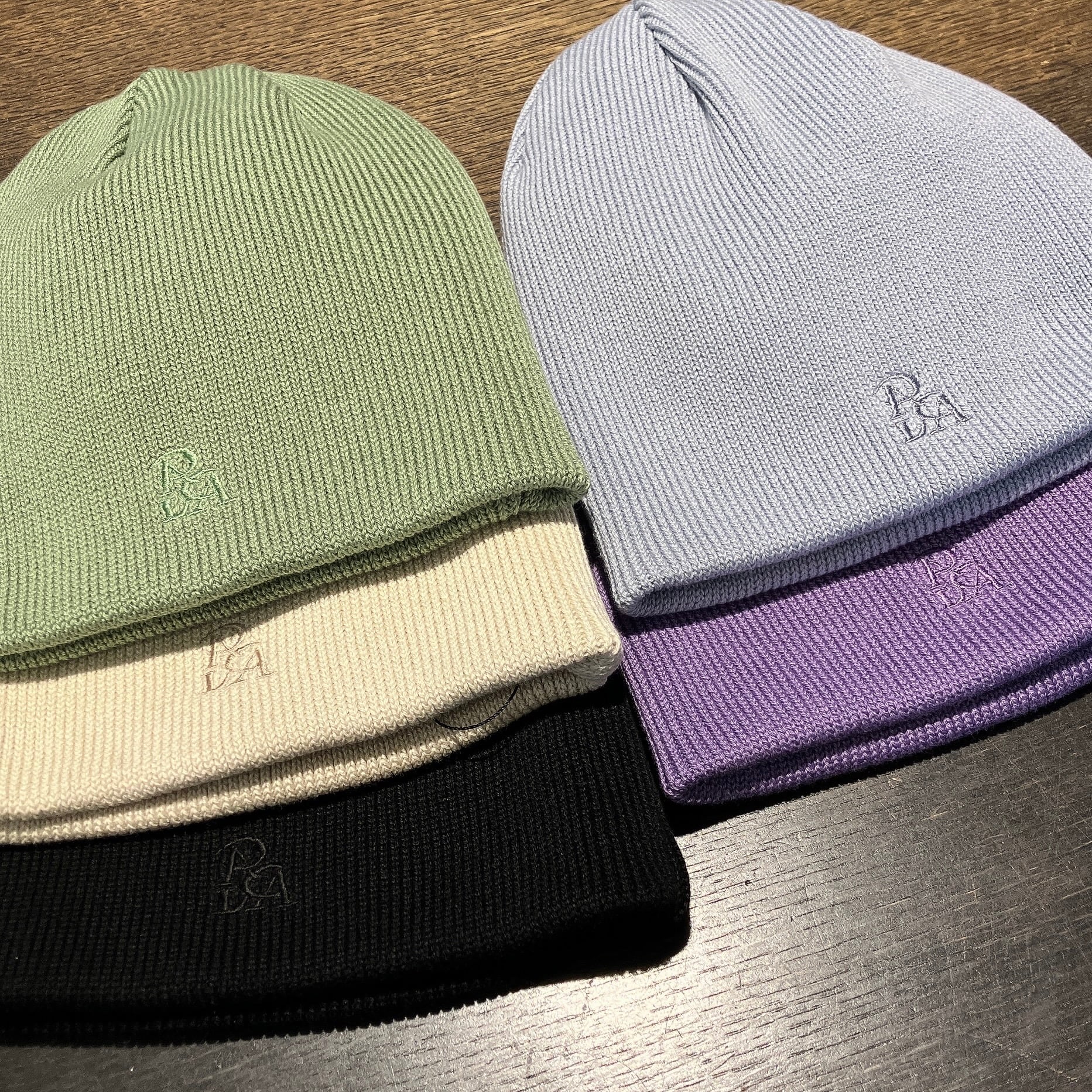 RACAL】リバーシブルボーダービーニー ニット RL-26-039W | 広島の帽子